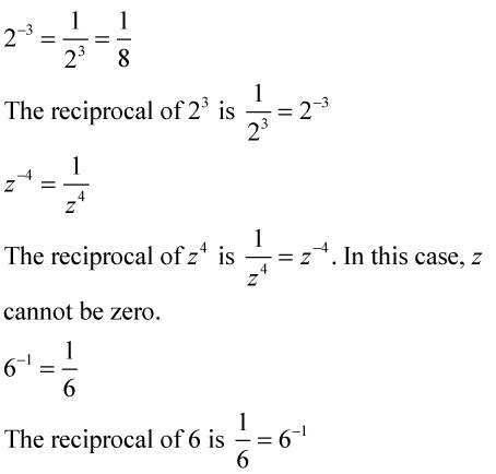 Toradh íomhá ar How to Convert a Negative Exponent