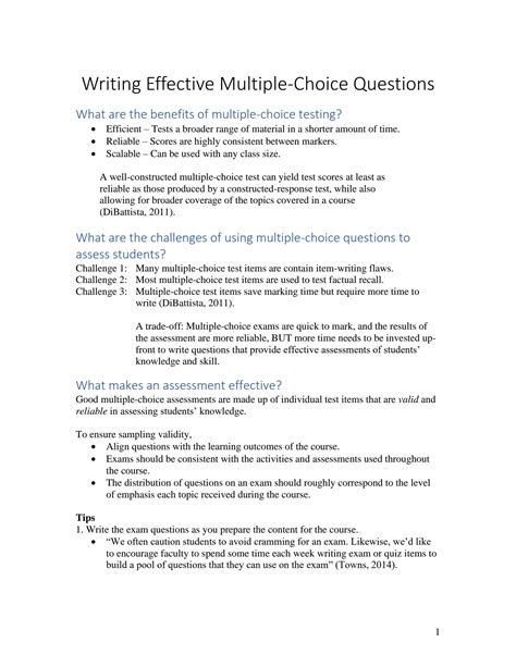 Image result for Instruction for Multiple Choice Questions