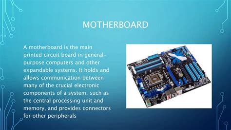 Image result for Internal Components of a Computer Plug In