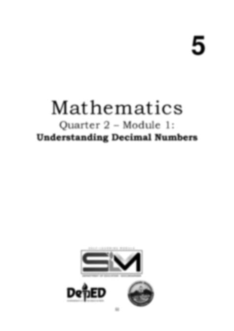 Toradh íomhá ar Grade Five Math Module