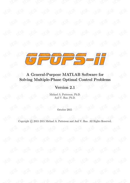 Image result for MATLAB Gpops Optimization PPT