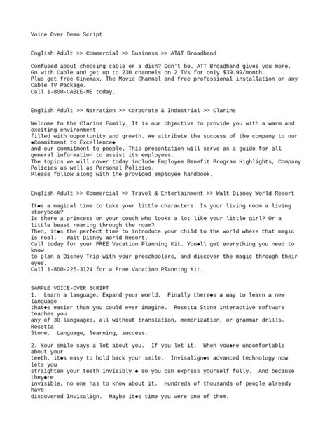 Image result for Demo Script Example