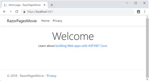 Image result for Razor Page Example