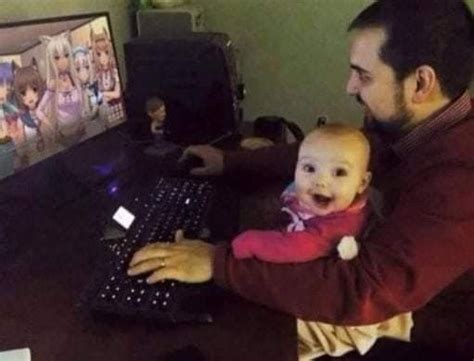 Baby On Computer Meme に対する画像結果