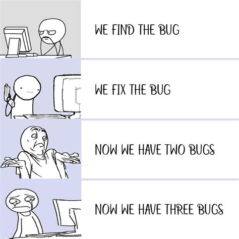 Toradh íomhá ar Programming Debugging Meme