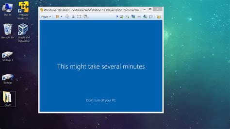 Virtual Machine に対する画像結果