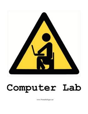 Image result for Computer Lab Rules Signs