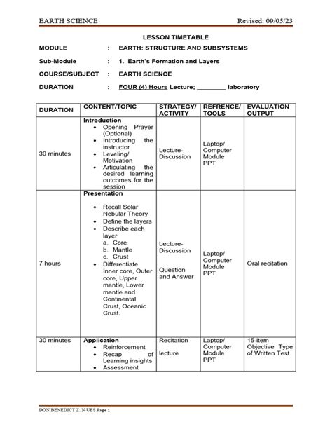 Image result for Earth Science Module
