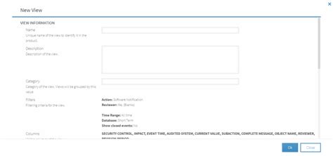 User View Database に対する画像結果