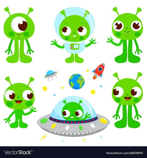 Toradh íomhá ar Alien Vector Art