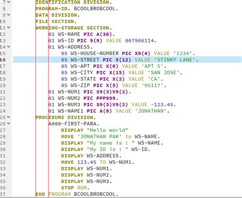 Image result for COBOL Coding Form