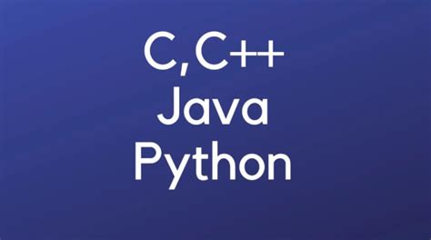 Image result for Python Java CPP