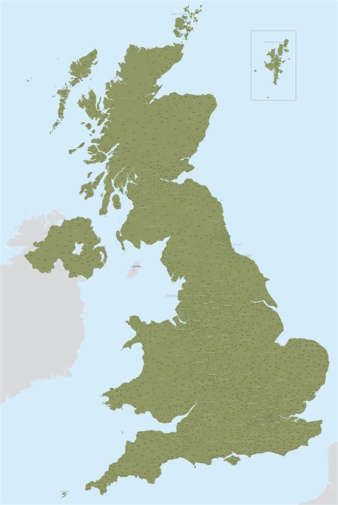 Image result for Postcode Map UK