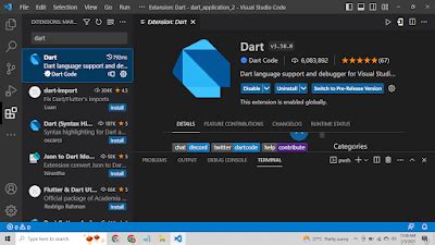 Image result for Dart Visual Studio Code