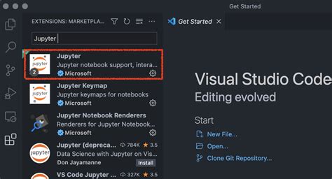 Image result for Jupyter Notebook in vs Code