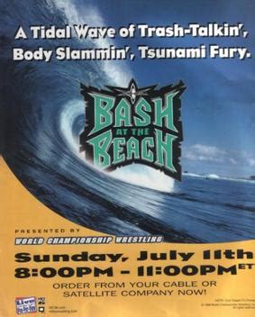 Image result for Bash at the Beach Background