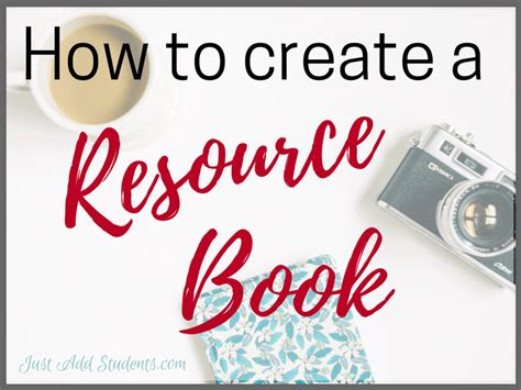 Image result for Resource Book Layout