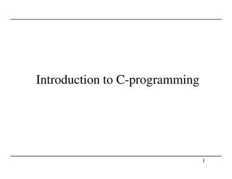 Toradh íomhá ar C Programming 1 Sem Syllabus