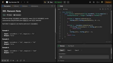 Image result for Ransom Note LeetCode Solution
