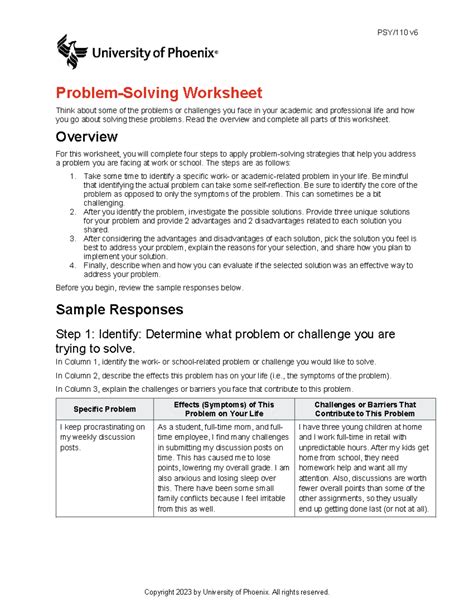 Image result for Problem Solving Example in Assessment