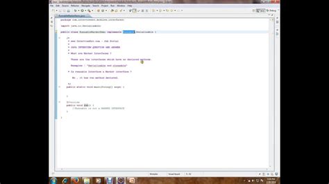 Afbeeldingsresultaten voor What Is Marker Interface in Java