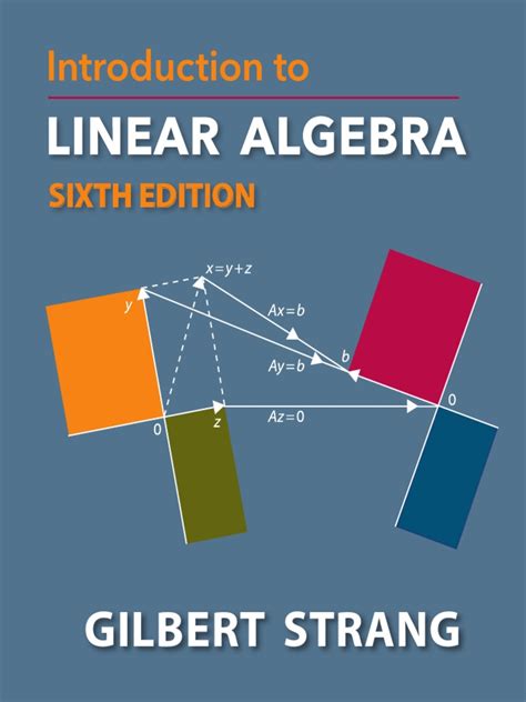 Résultat d’images pour Introduction Linear Algebra 6