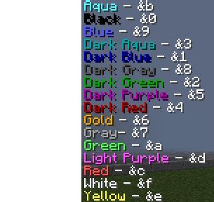 Image result for Minecraft Text Chat Color