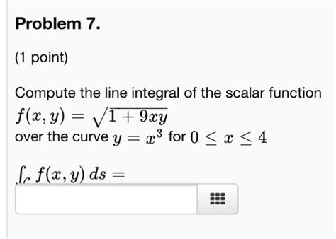 Toradh íomhá ar Finding Line Integral of a Scalar Function