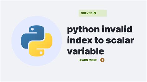 Image result for Variable Index Python