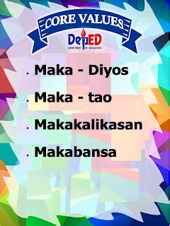 Image result for DepEd Core Values Poster-Making