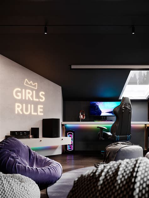 Image result for Gaming Room for Girls