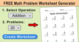 Image result for Math Worksheet Generator