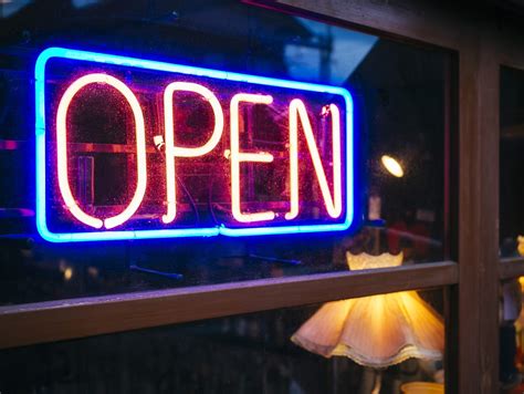 Image result for Neon Open Tomorrow Sign