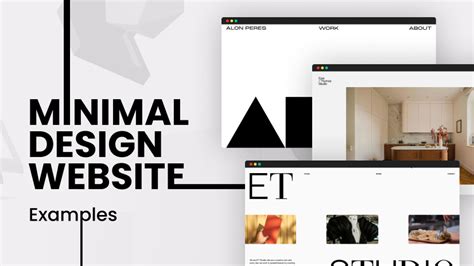 33 Truly Minimal Design Website Examples
