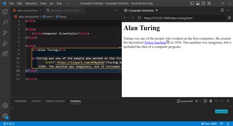 Image result for Vscode HTML