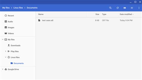 Chrome OS File Explorer に対する画像結果