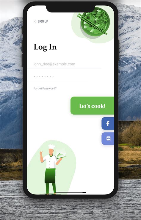 Image result for Mobile App Sign Up Page React Native
