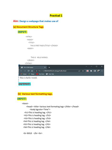 Image result for Web Technology Programs Using HTML