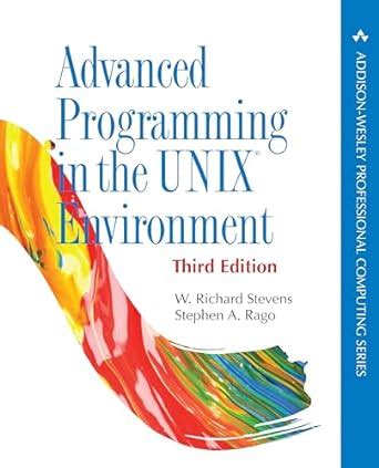Image result for Advanced Programming in Unix Environment 3rd
