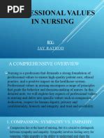 Image result for Nursing Core Values