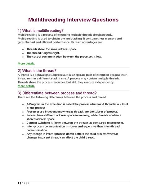 Image result for Multithreading Interview Questions