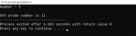 Prime Number C++ Code に対する画像結果