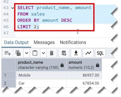 Image result for SQL Order By Limit