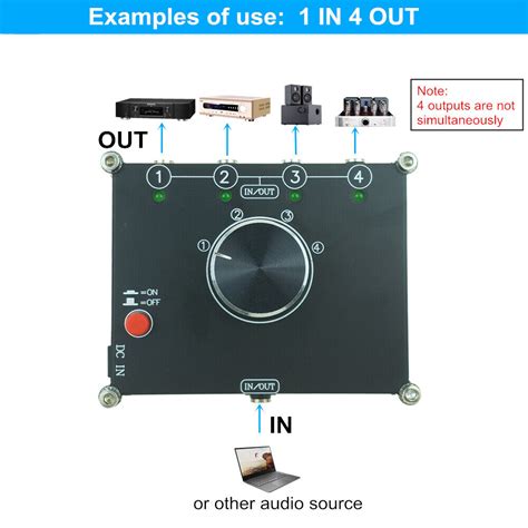 Image result for Audio Input Selector Switch Box