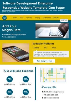 Image result for Software Development One Pager to Understand Programing Language