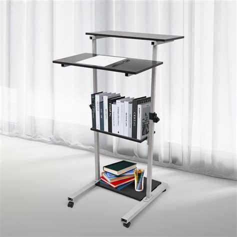 Portable Computer Desk On Wheels に対する画像結果