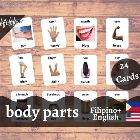 Image result for Tagalog Body Parts