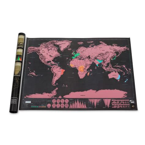 Image result for Scratchable World Map DIY