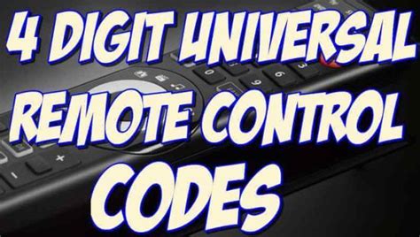 Image result for Sony 4 Digit Remote Codes
