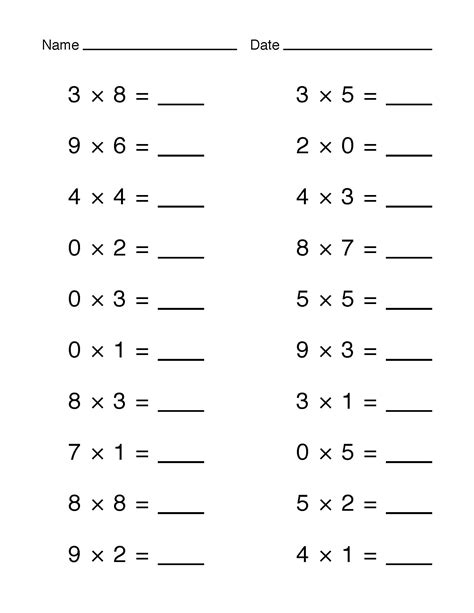 Image result for Math Multiple Worksheets